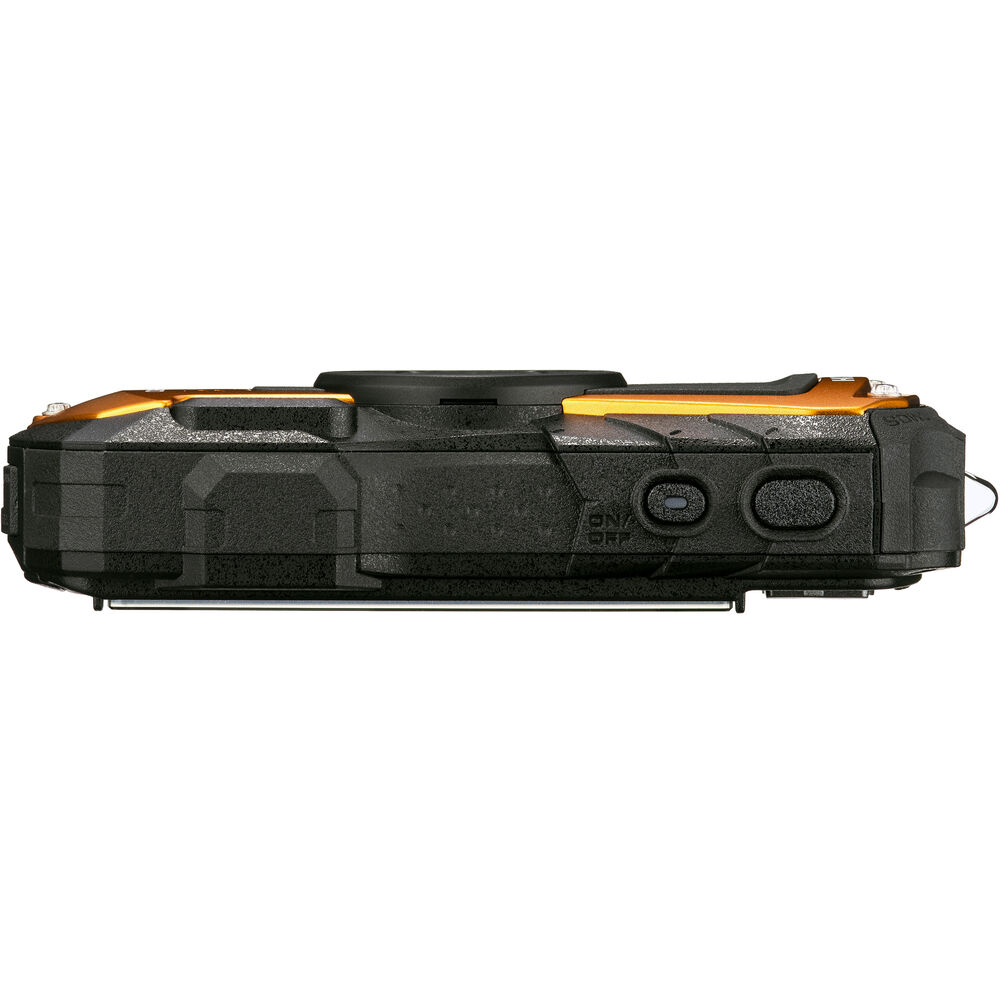 Ricoh WG-80 Digitalkamera (Orange) 03128 - 8-teiliges Zubehörpaket