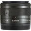 Canon EF-M 15-45mm IS STM Lens (Graphite) + Filter Kit Bundle - White Box