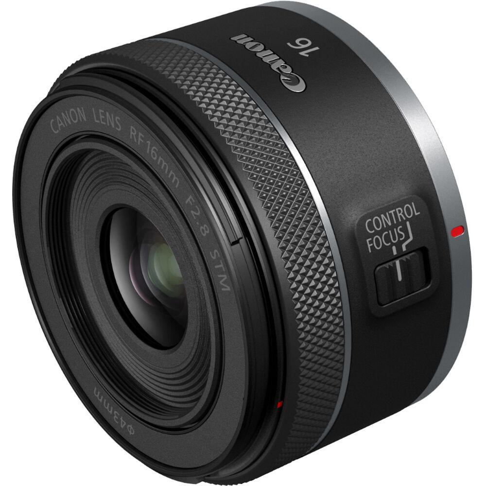 Canon RF 16mm f/2.8 STM Objektiv 5051C002 - 5-teiliges Zubehörpaket