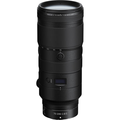 Nikon NIKKOR Z 70–200 mm 1:2,8 VR S-Objektiv + Tele- und Weitwinkelobjektiv-Paket