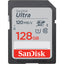 SanDisk 128 GB Ultra SDHC UHS-I / Klasse 10 Speicherkarte 120 MB/s SDSDUN4-128G-GN6IN