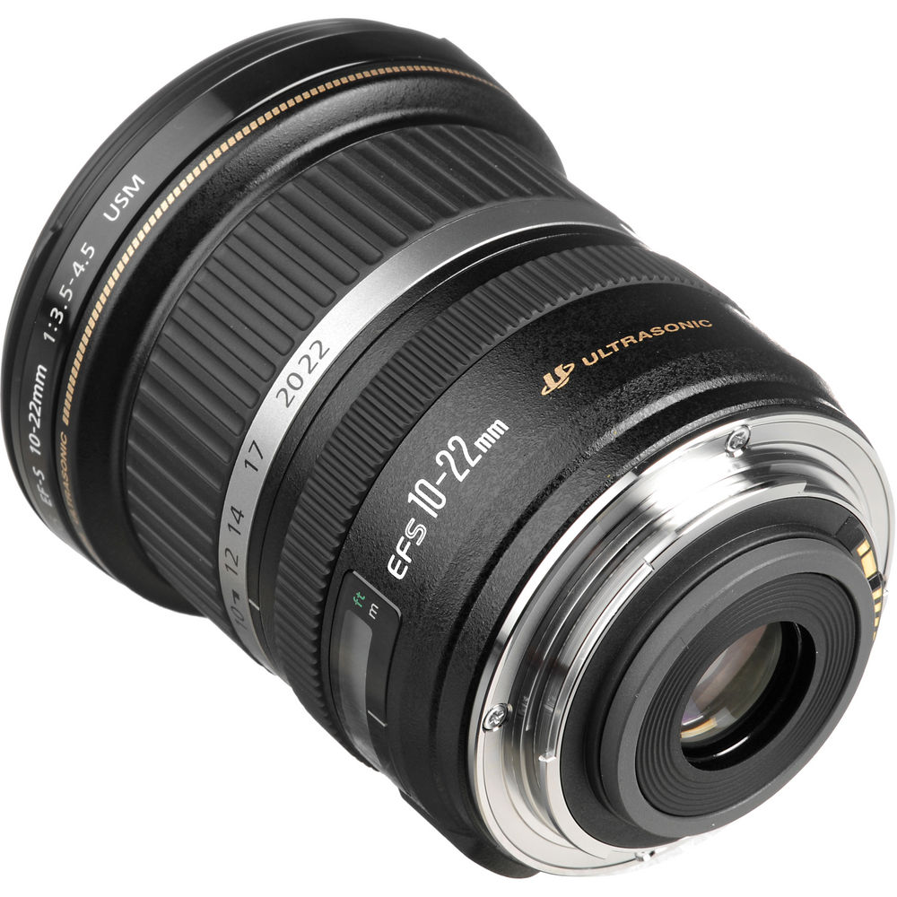 Canon EF-S 10-22mm f/3.5-4.5 USM Objektiv 9518A002 - 7-teiliges Zubehörpaket