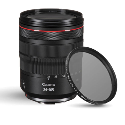 Canon RF 24-105mm f/4L IS USM Objektiv 2963C002 + UV-Ultraviolettfilter