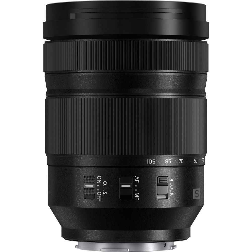 Panasonic Lumix S 24–105 mm f/4 Makro-OIS-Objektiv S-R24105 – 9-teiliges Zubehörpaket