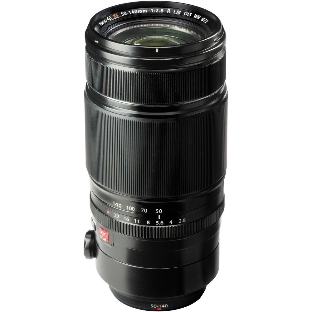 Fujifilm XF 50–140 mm f/2,8 R LM OIS WR-Objektiv 16443060 – 7-teiliges Zubehörpaket