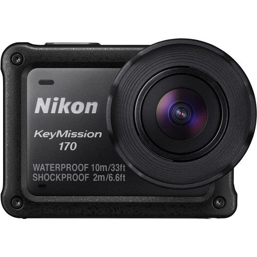 Nikon KeyMission 170 4K Action-Kamera 26514 – 18-teiliges Zubehörpaket