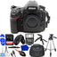 Nikon D800E Digitale SLR-Kamera (nur Gehäuse) 25498 – 12-teiliges Zubehörpaket
