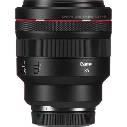 Canon RF 85mm f/1.2L USM Objektiv 3447C002 - 10-teiliges Zubehörpaket