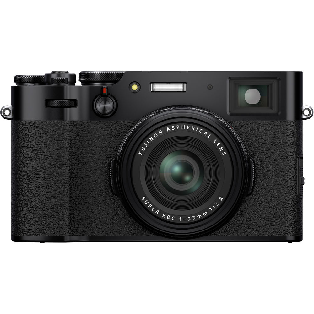 FUJIFILM X100V Digitalkamera (Schwarz) 16643000 - 12-teiliges Zubehörpaket