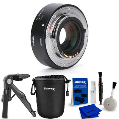 Sigma TC-1401 1,4x Telekonverter für Canon EF (Schwarz) 879101 + Objektivtasche-Paket