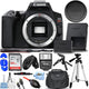 Canon EOS Rebel SL3 DSLR Camera (Black, Body Only) - 12PC Accessory Bundle Canon