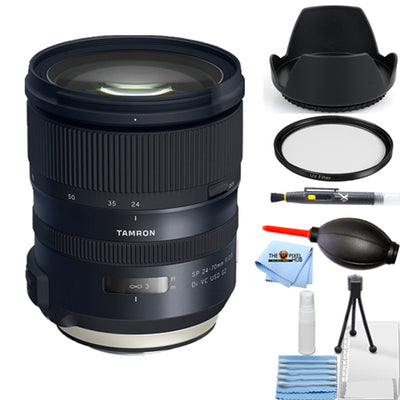 Tamron SP 24-70mm f/2.8 Di VC USD G2 Objektiv für Canon EF - Essential UV Bundle