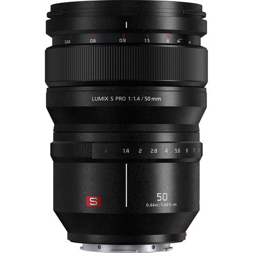 Panasonic Lumix S PRO 50 mm f/1.4 Objektiv S-X50 Objektiv - 10-teiliges Zubehörpaket