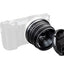 ULTIMAXX 25 mm f/1.8 manuelles Objektiv für Sony E-Mount (Nex) – 7-teiliges Zubehörset