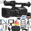 Panasonic AG-UX180 4K Premium Professional Camcorder + 32GB + LED Light BUNDLE